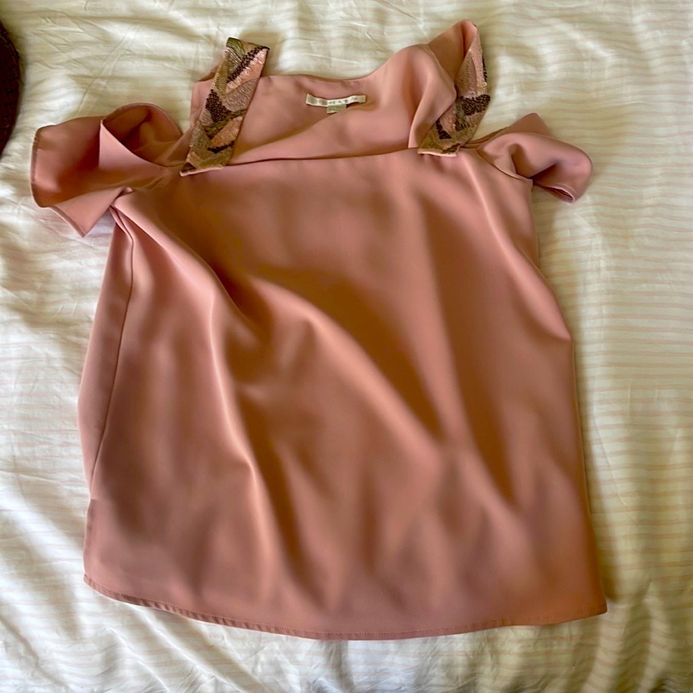 Off the shoulder and strap top